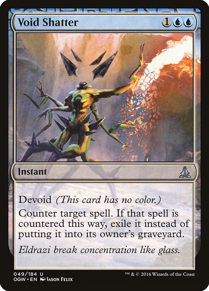 Void Shatter 49/184 (Oath of the Gatewatch)  - Foil | Good Games Modbury