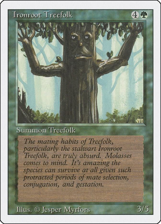 Ironroot Treefolk 204/306 (Revised Edition)  | Good Games Modbury