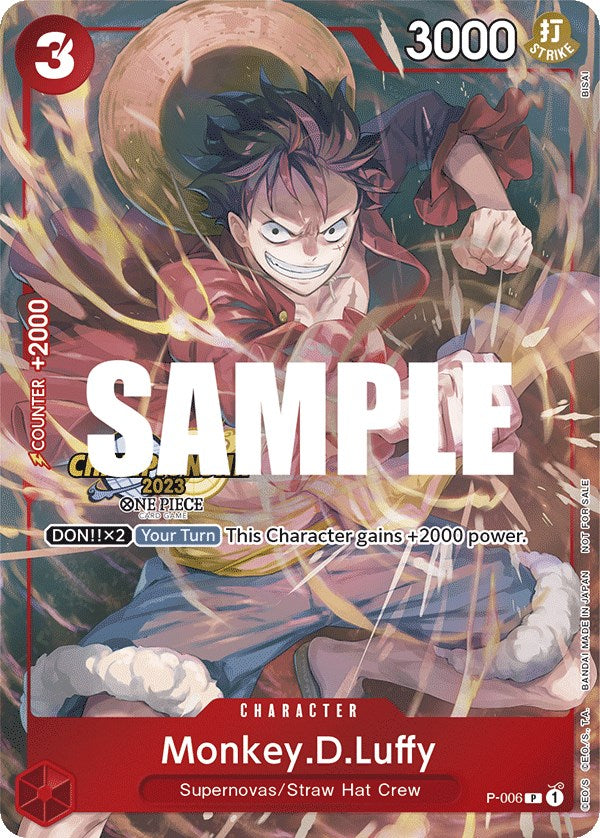 Monkey.D.Luffy (CS 2023 Celebration Pack) [One Piece Promotion Cards] | Good Games Modbury