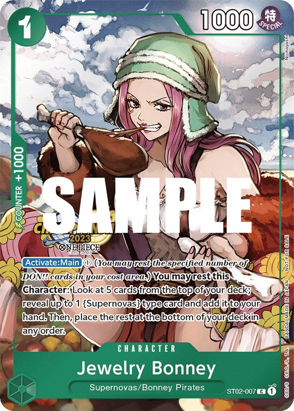 Jewelry Bonney (CS 2023 Celebration Pack) [One Piece Promotion Cards] | Good Games Modbury