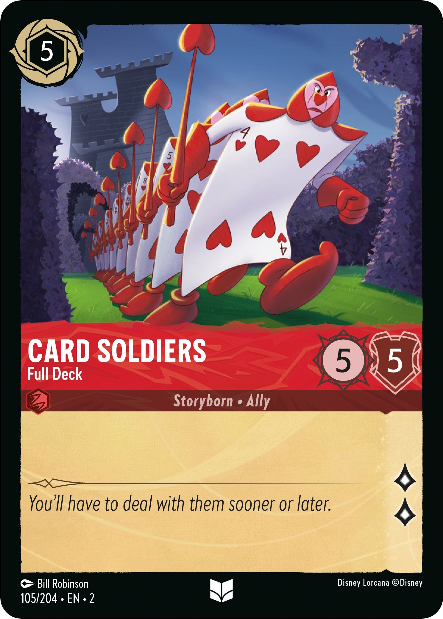 Card Soldiers - Full Deck (105/204) [Rise of the Floodborn] | Good Games Modbury