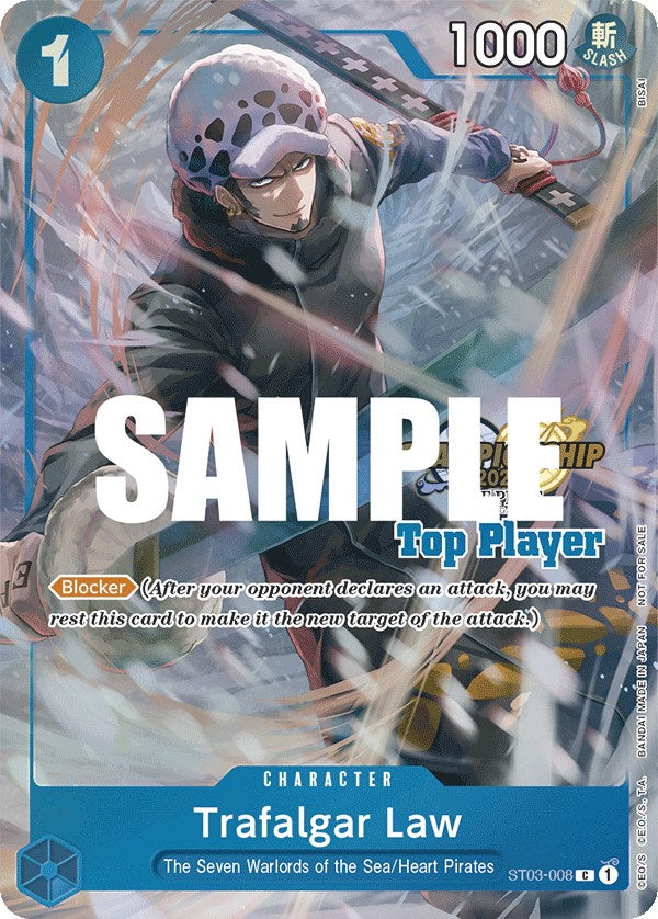 Trafalgar Law (CS 2023 Top Players Pack) [One Piece Promotion Cards] | Good Games Modbury