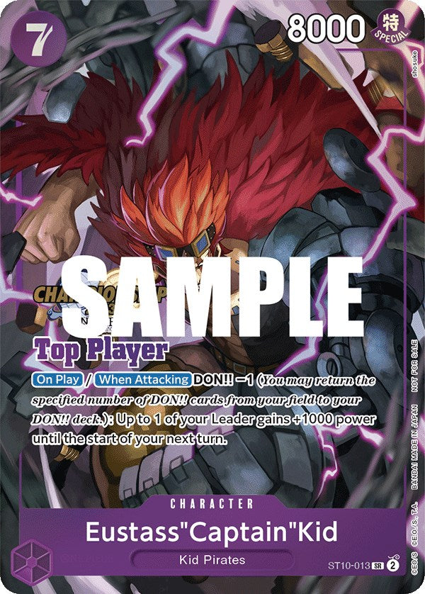 Eustass"Captain"Kid (CS 2023 Top Players Pack) [One Piece Promotion Cards] | Good Games Modbury