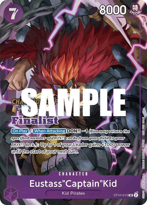 Eustass"Captain"Kid (CS 2023 Top Players Pack) [Finalist] [One Piece Promotion Cards] | Good Games Modbury