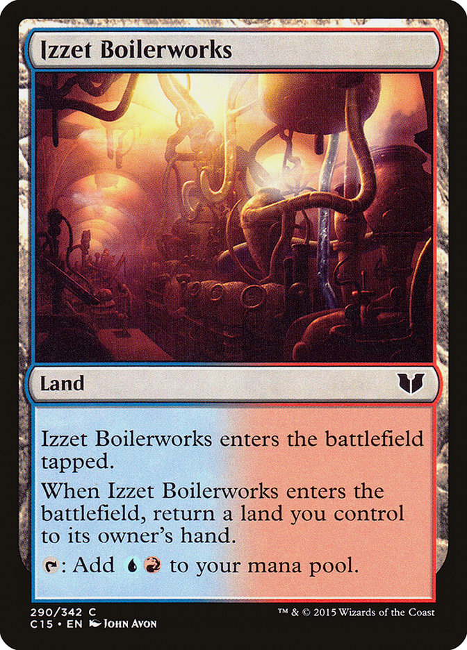 Izzet Boilerworks [Commander 2015] | Good Games Modbury