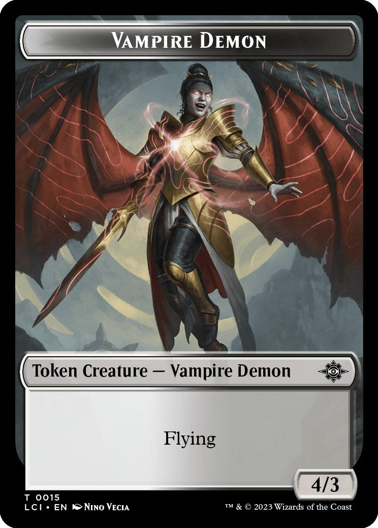 Vampire Token [The Lost Caverns of Ixalan Tokens] | Good Games Modbury