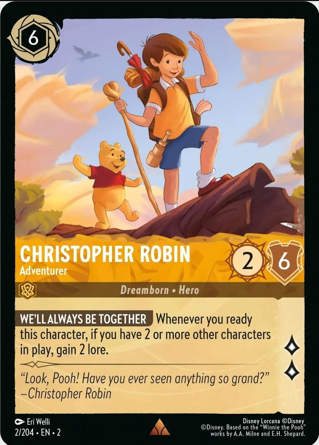 Christopher Robin - Adventurer (2/204) [Rise of the Floodborn] | Good Games Modbury