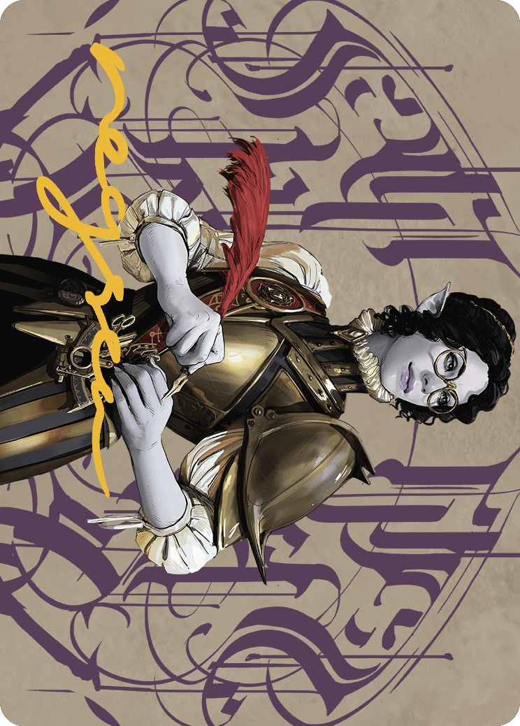 Amalia Benavides Aguirre Art Card (48/81) (Gold-Stamped Signature) [The Lost Caverns of Ixalan Art Series] | Good Games Modbury