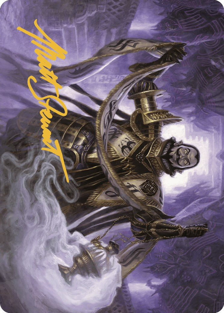 Clavileno, First of the Blessed Art Card (70/81) (Gold-Stamped Signature) [The Lost Caverns of Ixalan Art Series] | Good Games Modbury