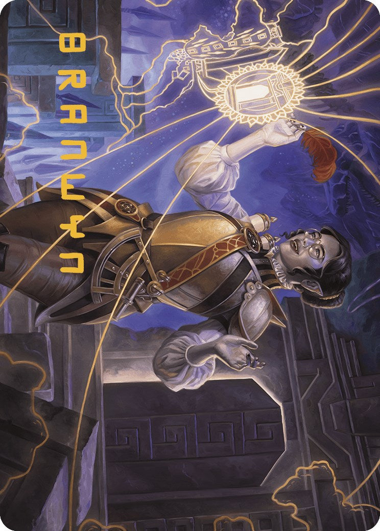 Amalia Benavides Aguirre Art Card (33/81) (Gold-Stamped Signature) [The Lost Caverns of Ixalan Art Series] | Good Games Modbury