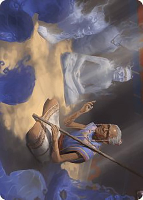 Ancestral Reminiscence Art Card [The Lost Caverns of Ixalan Art Series] | Good Games Modbury