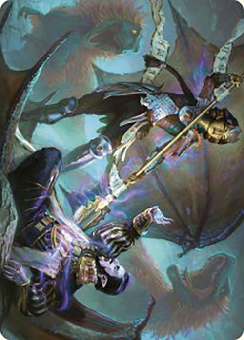 Huatli's Final Strike Art Card [The Lost Caverns of Ixalan Art Series] | Good Games Modbury