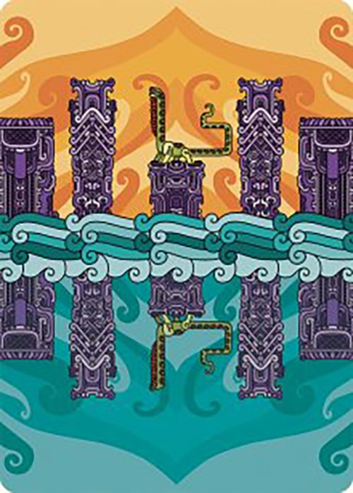 Echoing Deeps Art Card [The Lost Caverns of Ixalan Art Series] | Good Games Modbury