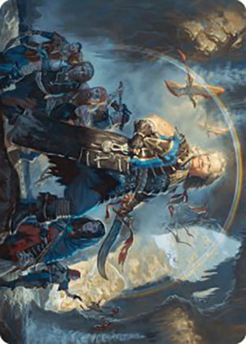 Admiral Brass, Unsinkable Art Card [The Lost Caverns of Ixalan Art Series] | Good Games Modbury