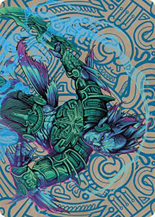 Hakbal of the Surging Soul Art Card [The Lost Caverns of Ixalan Art Series] | Good Games Modbury