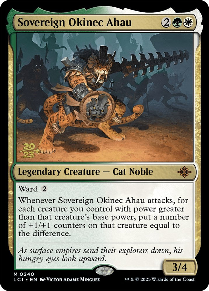 Sovereign Okinec Ahau [The Lost Caverns of Ixalan Prerelease Cards] | Good Games Modbury