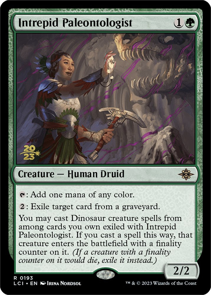 Intrepid Paleontologist [The Lost Caverns of Ixalan Prerelease Cards] | Good Games Modbury