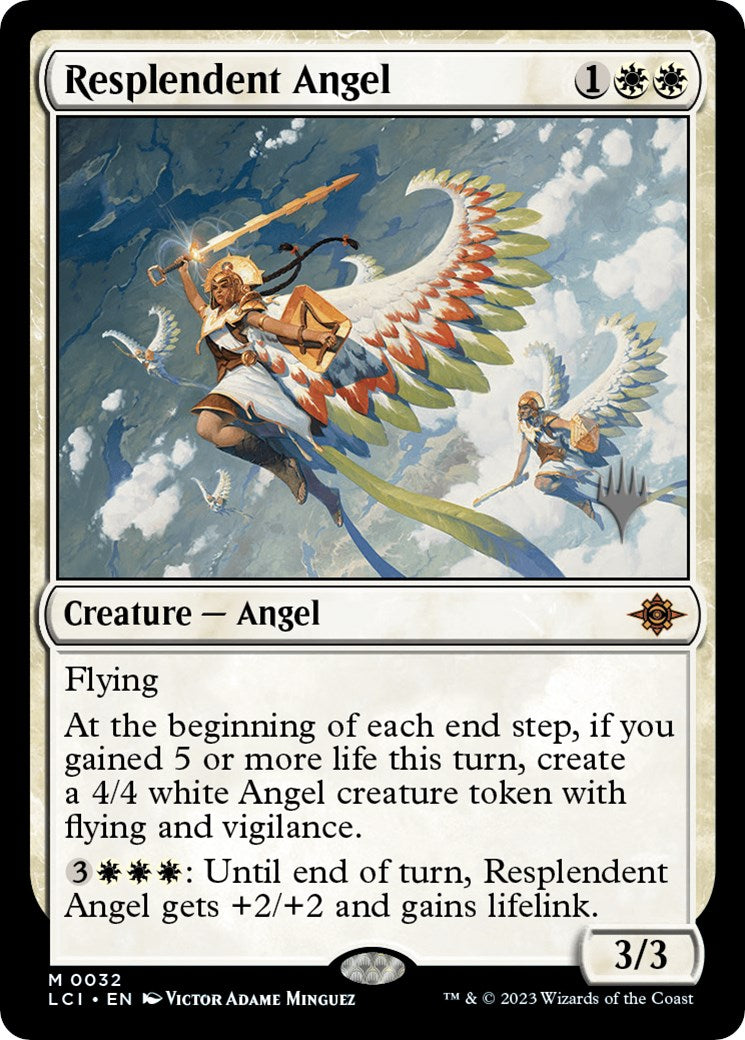 Resplendent Angel (Promo Pack) [The Lost Caverns of Ixalan Promos] | Good Games Modbury