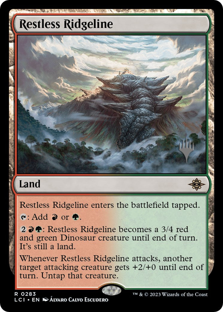 Restless Ridgeline (Promo Pack) [The Lost Caverns of Ixalan Promos] | Good Games Modbury