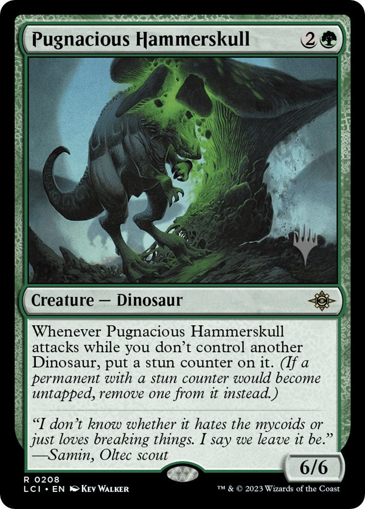 Pugnacious Hammerskull (Promo Pack) [The Lost Caverns of Ixalan Promos] | Good Games Modbury