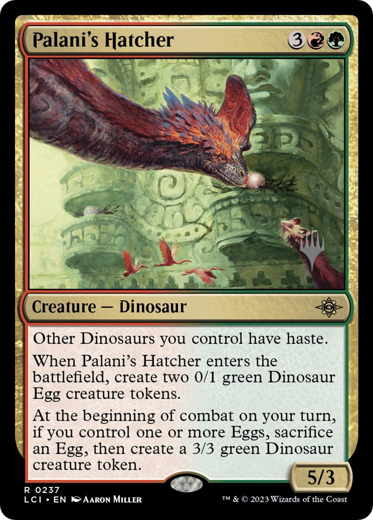 Palani's Hatcher (Promo Pack) [The Lost Caverns of Ixalan Promos] | Good Games Modbury