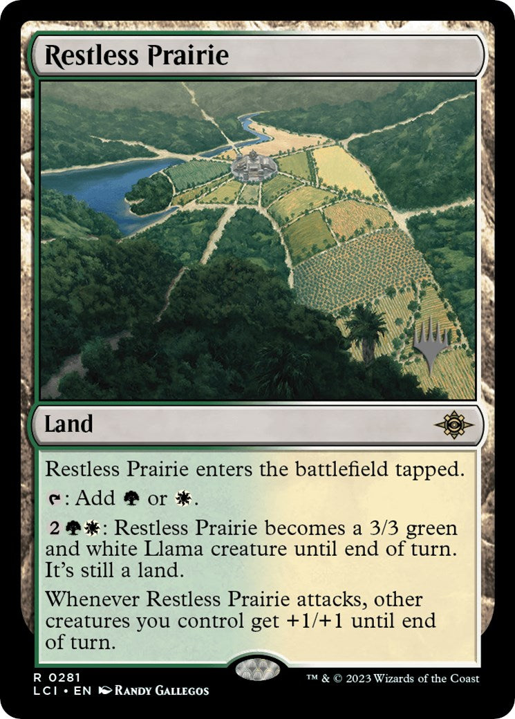 Restless Prairie (Promo Pack) [The Lost Caverns of Ixalan Promos] | Good Games Modbury