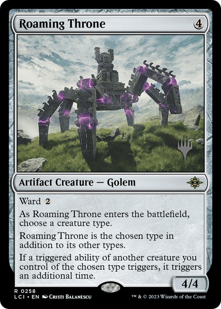 Roaming Throne (Promo Pack) [The Lost Caverns of Ixalan Promos] | Good Games Modbury