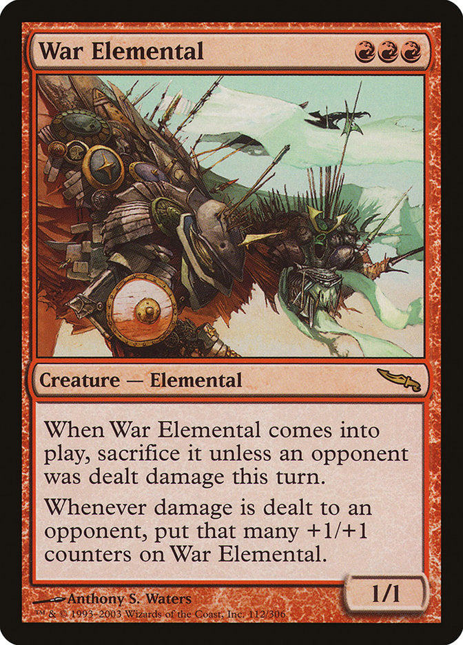 War Elemental 112/306 (Mirrodin)  - Foil | Good Games Modbury