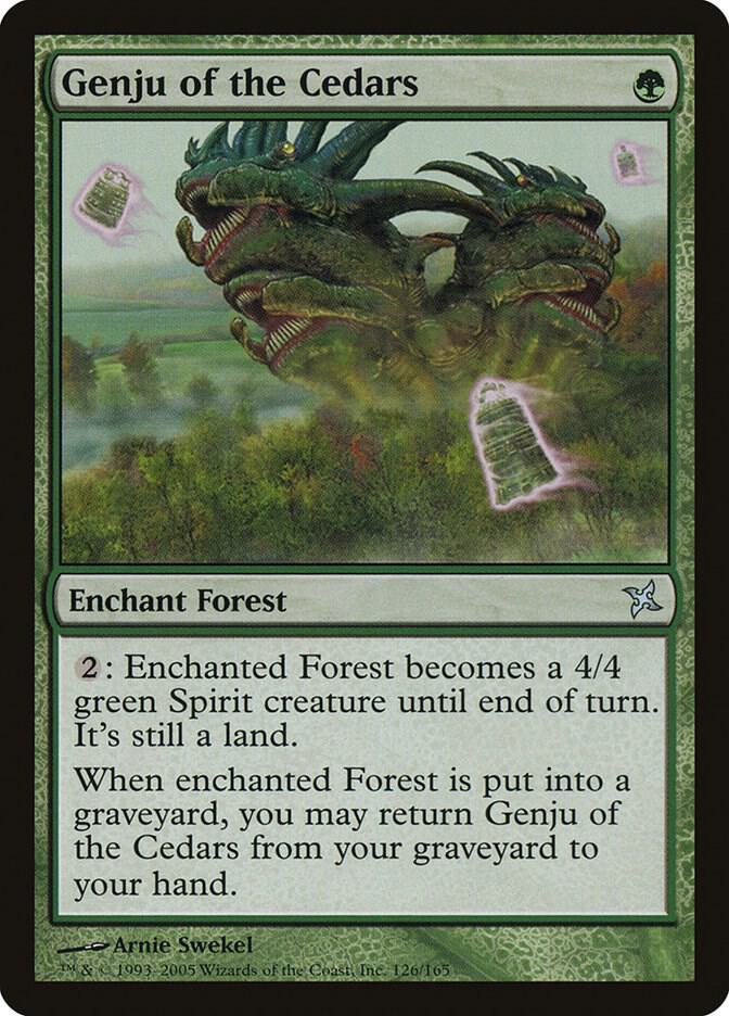Genju of the Cedars 126/165 (Betrayers of Kamigawa)  - Foil | Good Games Modbury