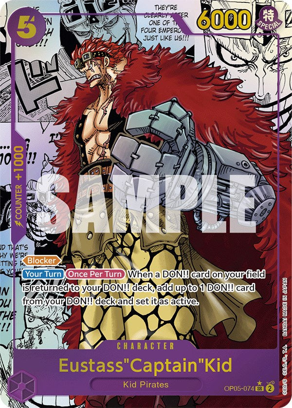 Eustass"Captain"Kid (Alternate Art)(Manga) [Awakening of the New Era] | Good Games Modbury