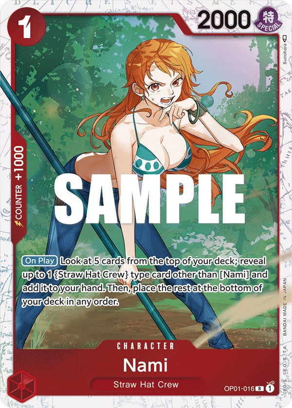 Nami (OP01-016) (Ultra Deck: The Three Captains) [One Piece Promotion Cards] | Good Games Modbury