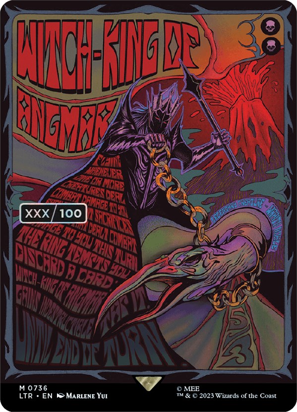 Witch-king of Angmar (Borderless Poster) (Serialized) [The Lord of the Rings: Tales of Middle-Earth] | Good Games Modbury