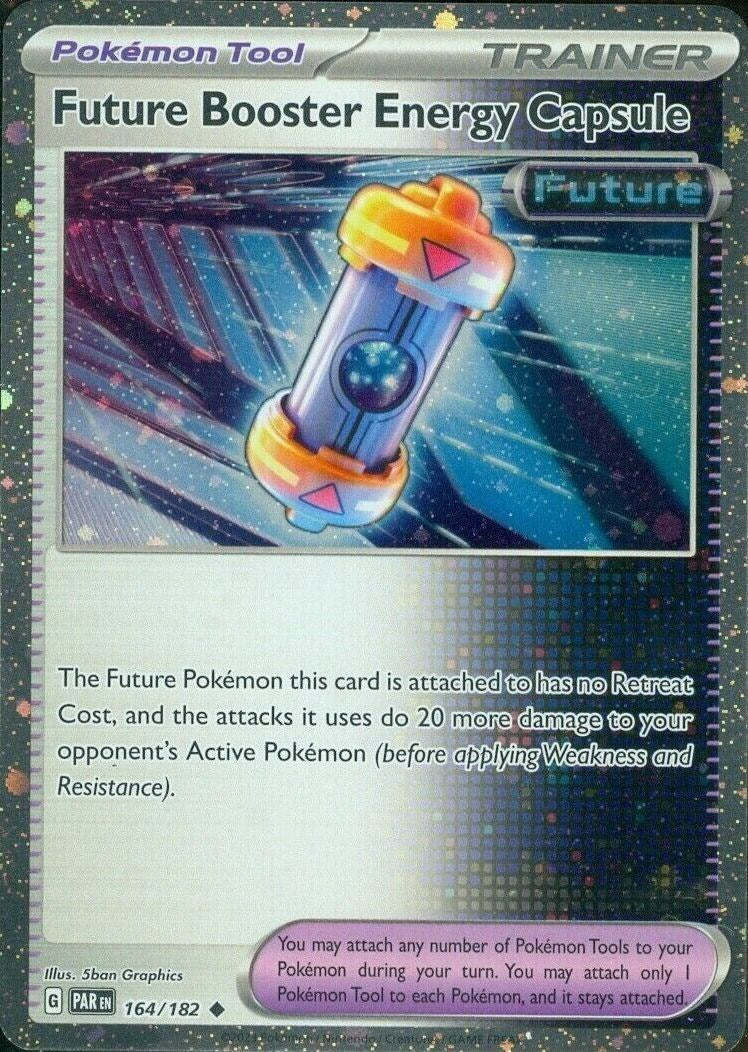 Future Booster Energy Capsule (164/182) (Cosmos Holo) [Scarlet & Violet: Paradox Rift] | Good Games Modbury