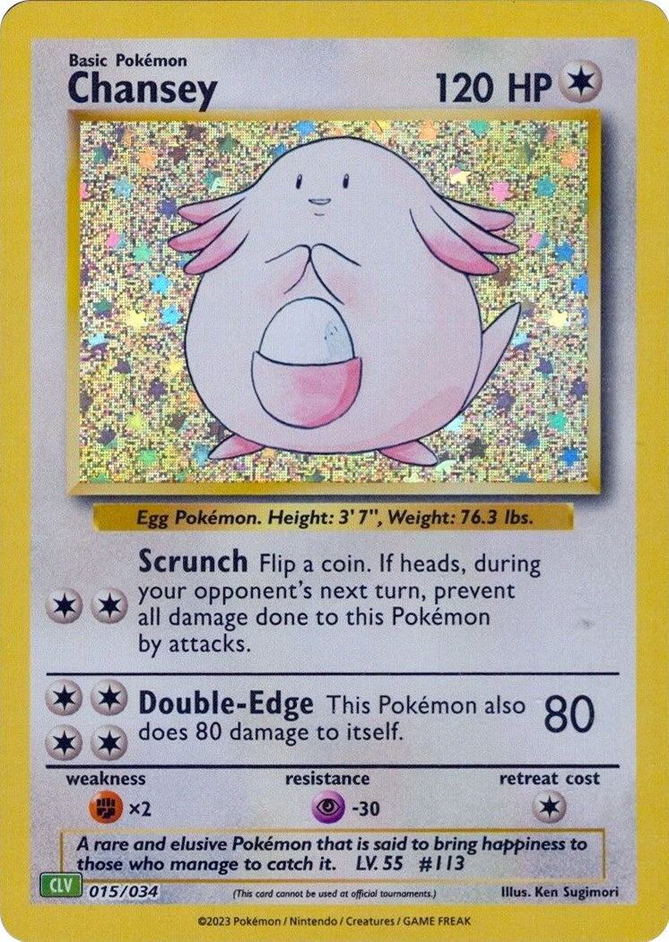 Chansey [Trading Card Game Classic] | Good Games Modbury