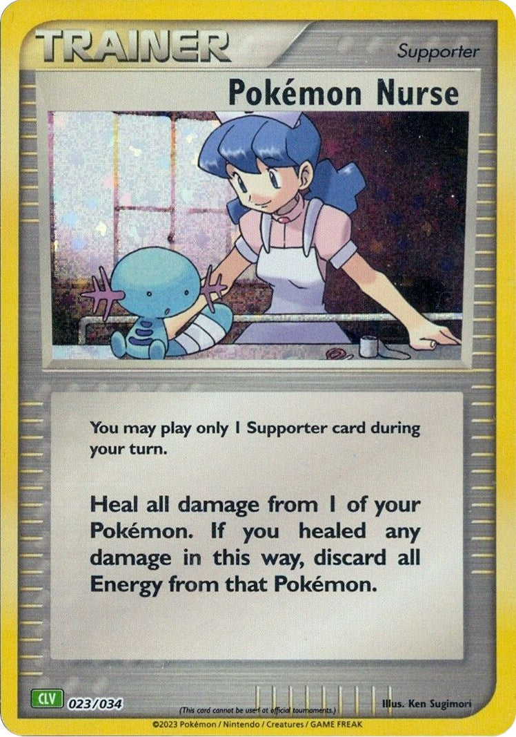 Pokemon Nurse (023/034) [Trading Card Game Classic] | Good Games Modbury