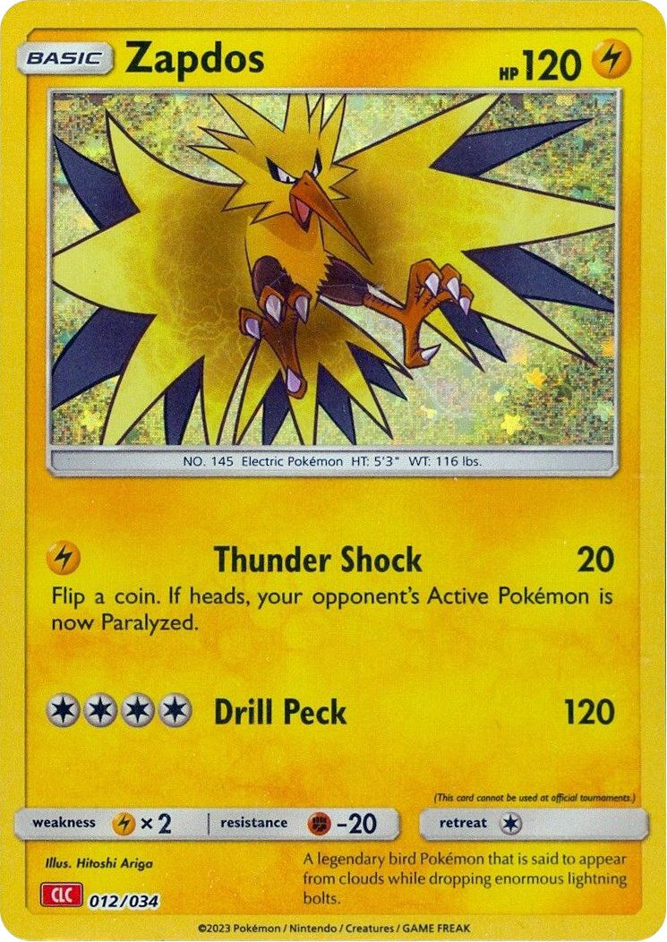 Zapdos [Trading Card Game Classic] | Good Games Modbury