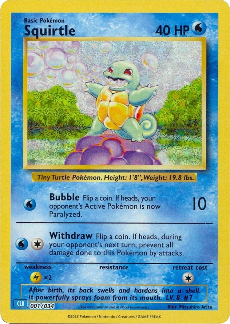 Squirtle [Trading Card Game Classic] | Good Games Modbury