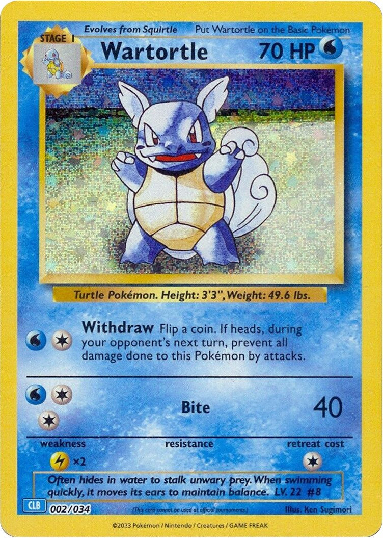 Wartortle [Trading Card Game Classic] | Good Games Modbury