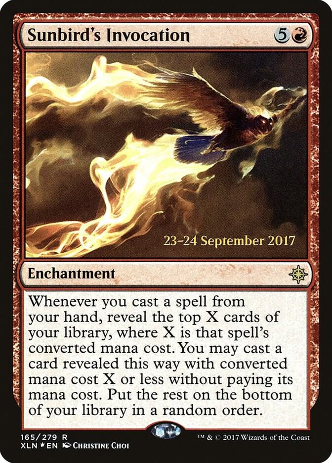 Sunbirds Invocation 165s/120 (Prerelease Cards)  - Foil | Good Games Modbury