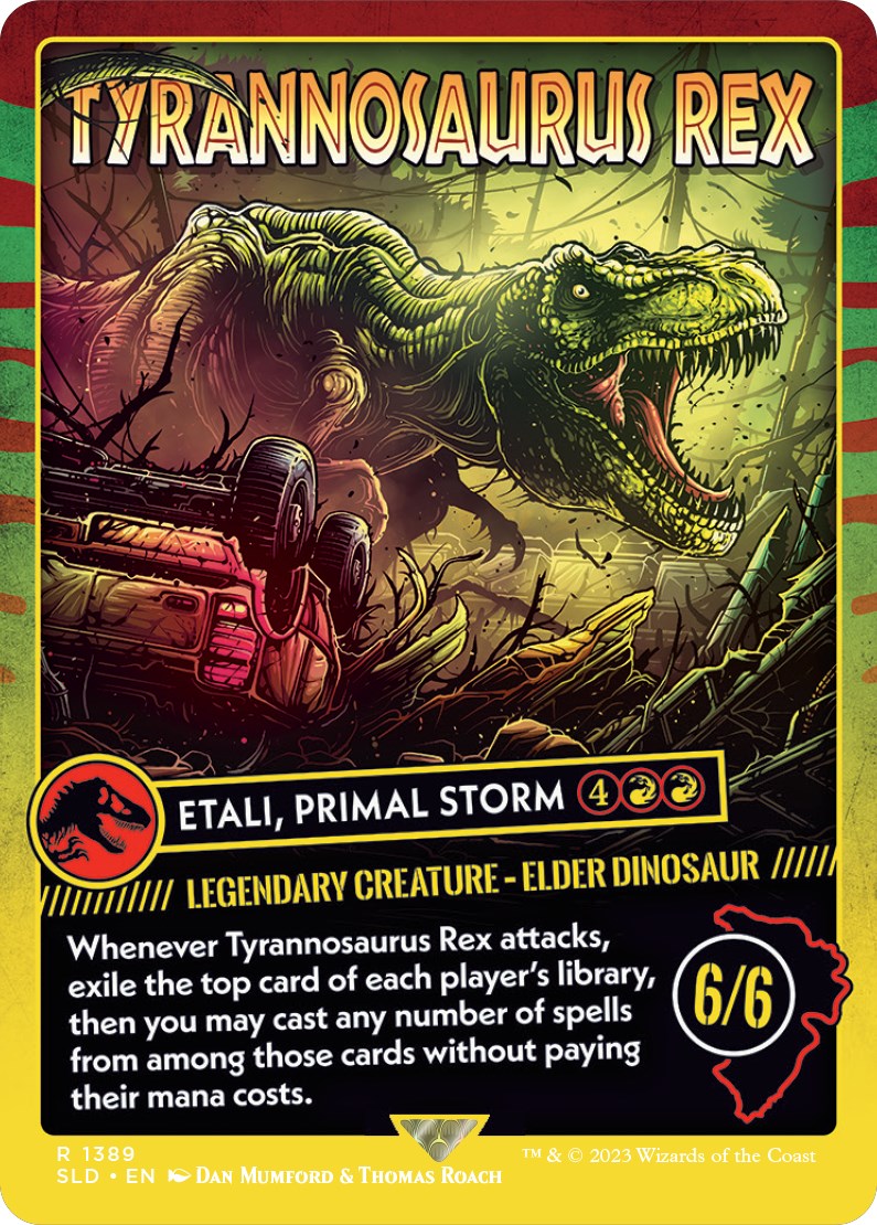 Tyrannosaurus Rex - Etali, Primal Storm [Secret Lair Drop Series] | Good Games Modbury