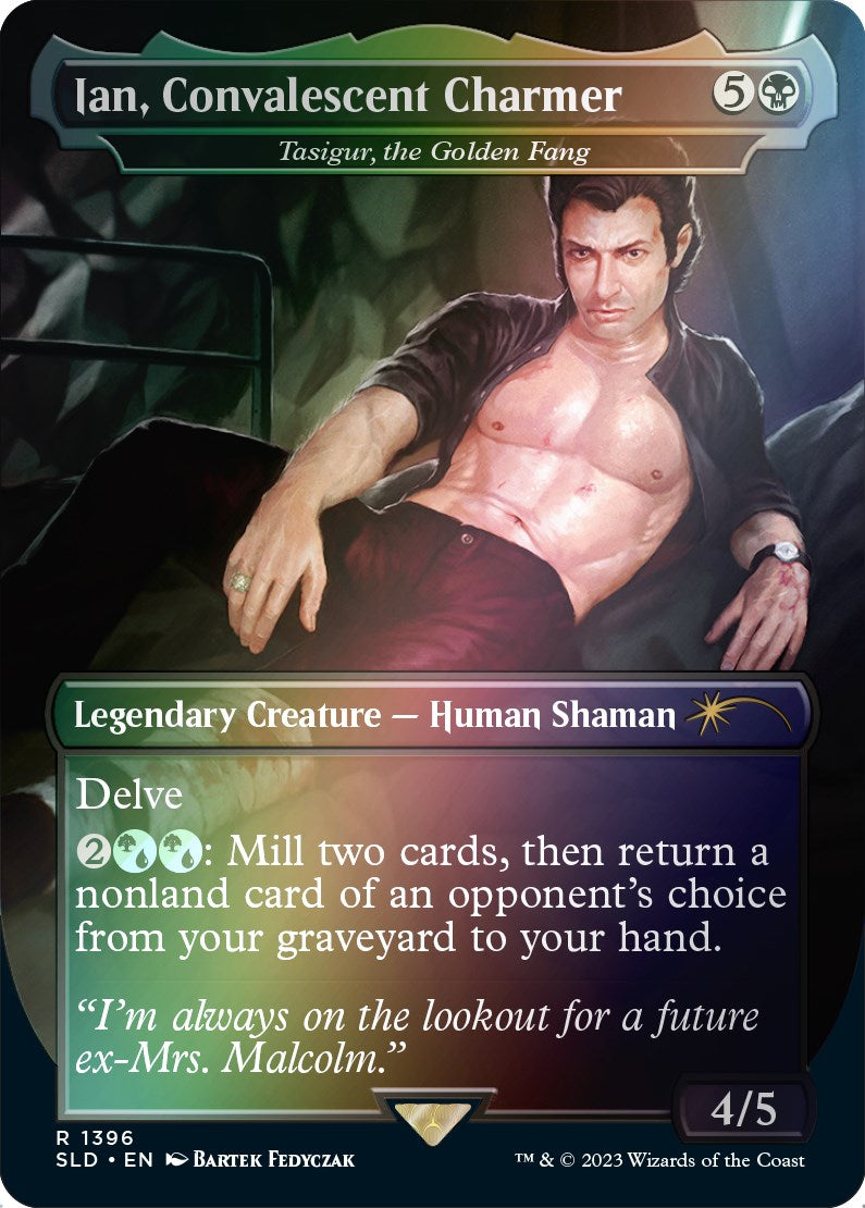 Ian, Convalescent Charmer - Tasigur, the Golden Fang (Rainbow Foil) [Secret Lair Drop Series] | Good Games Modbury