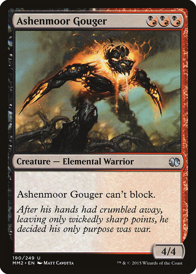 Ashenmoor Gouger 190/249 (Modern Masters 2015)  | Good Games Modbury