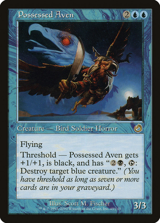 Possessed Aven 45/143 (Torment)  - Foil | Good Games Modbury