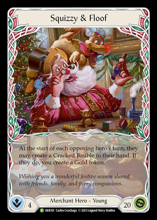 Squizzy & Floof [HER101] (Promo)  Rainbow Foil | Good Games Modbury