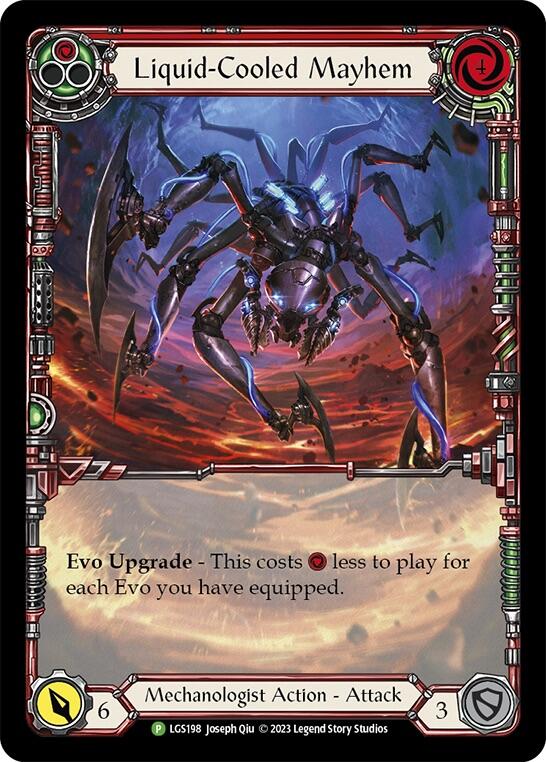 Liquid-Cooled Mayhem [LGS198] (Promo)  Rainbow Foil | Good Games Modbury