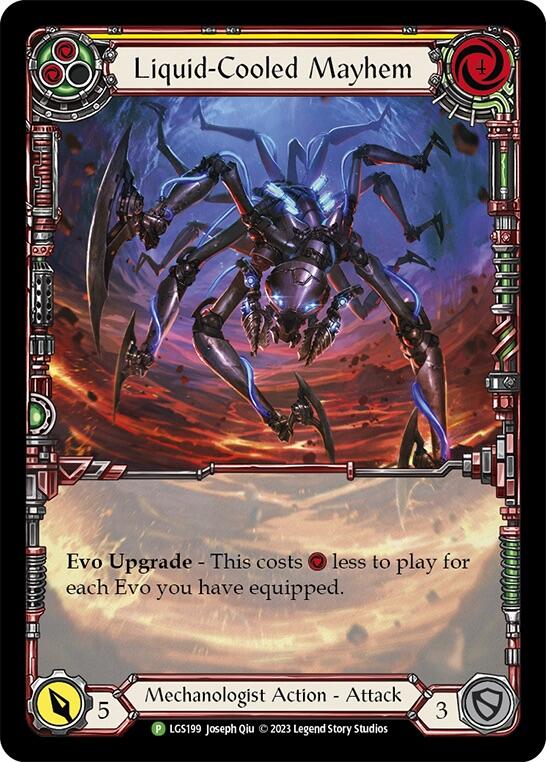 Liquid-Cooled Mayhem [LGS199] (Promo)  Rainbow Foil | Good Games Modbury