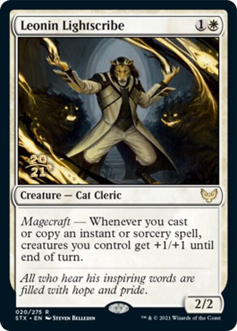 Leonin Lightscribe 20s/180 (Prerelease Cards)  - Foil | Good Games Modbury