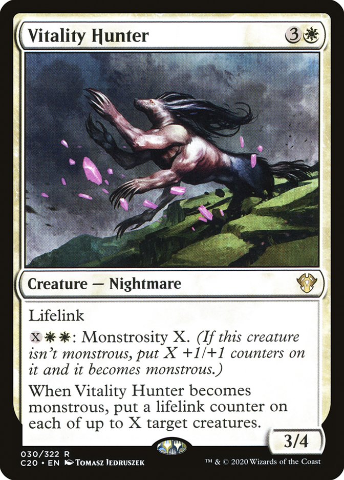 Vitality Hunter [Commander 2020] | Good Games Modbury