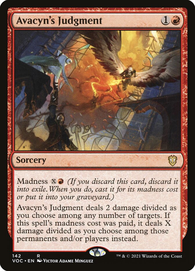 Avacyn's Judgment 142/38 (Commander: Innistrad: Crimson Vow)  | Good Games Modbury