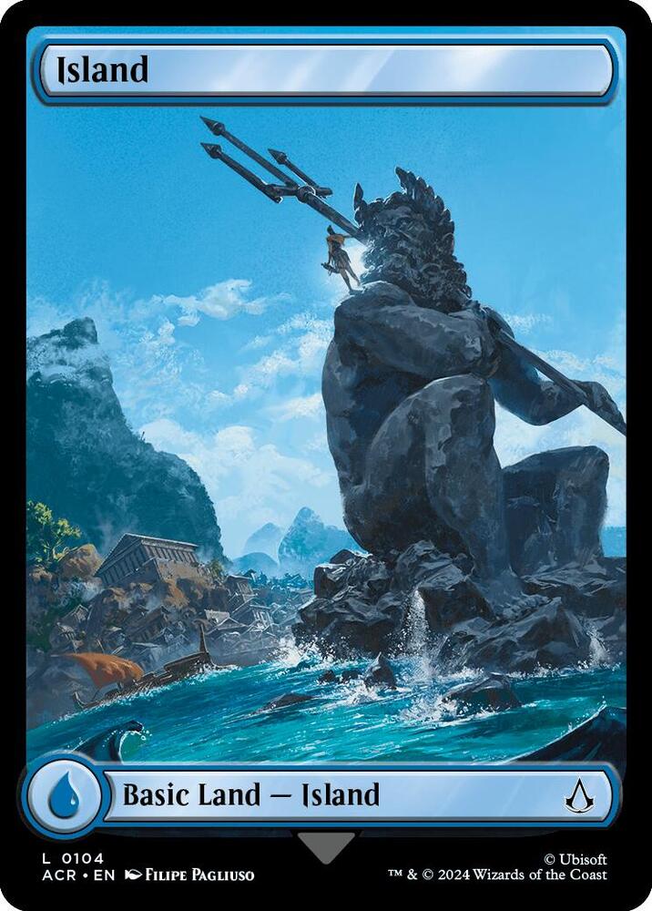 Island 104/110 (Universes Beyond: Assassin's Creed)  - Foil | Good Games Modbury